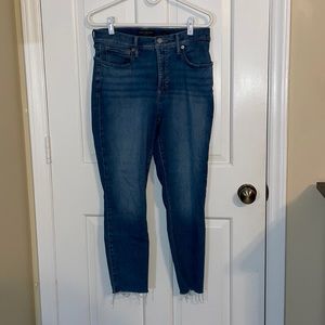 Lucky Brand Bridgette High Rise Cropped Jeans